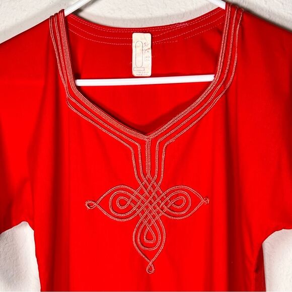 Vintage dress 🔥 made in Egypt 🔥 Pockets 🔥 small - Picture 2 of 6